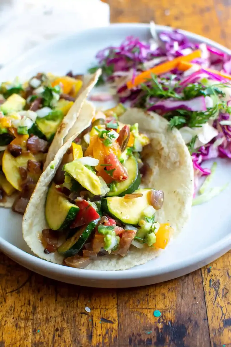 Summer Squash Tacos