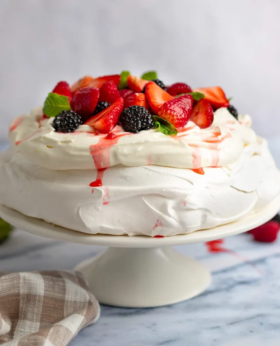 Berry Pavlova