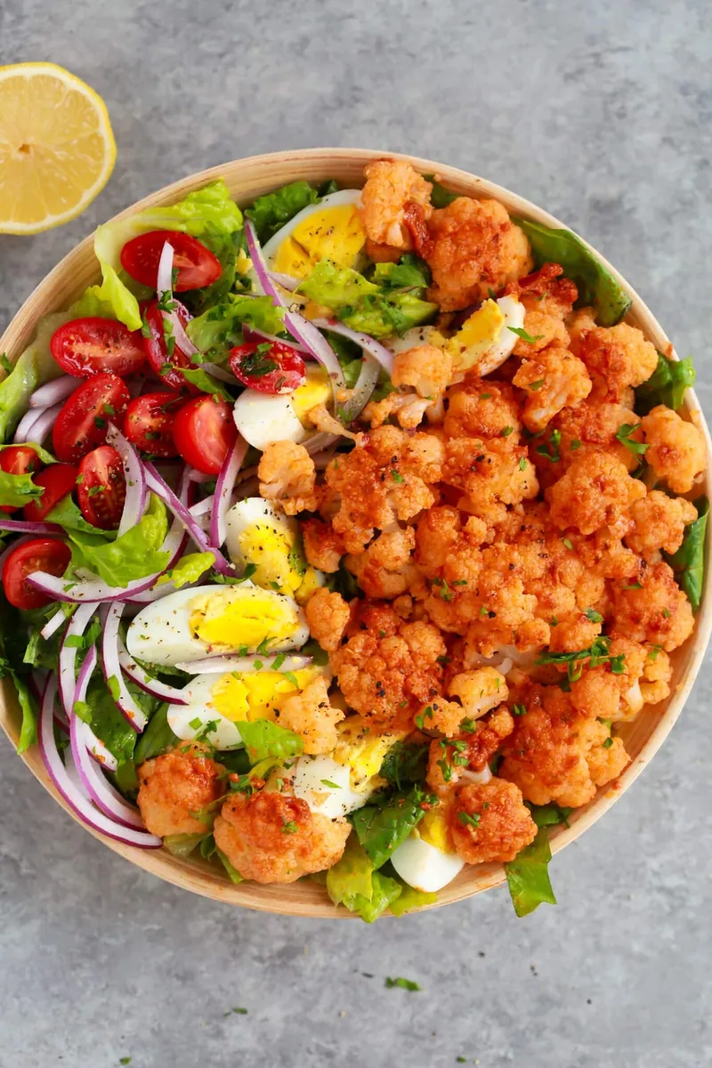 Sun-Dried Tomato Cauliflower Salad