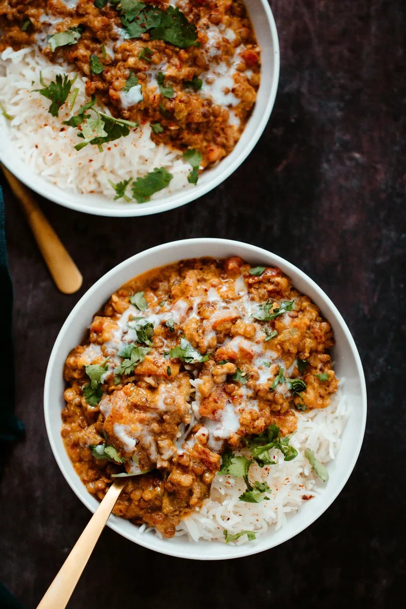 Lentil Curry Casserole