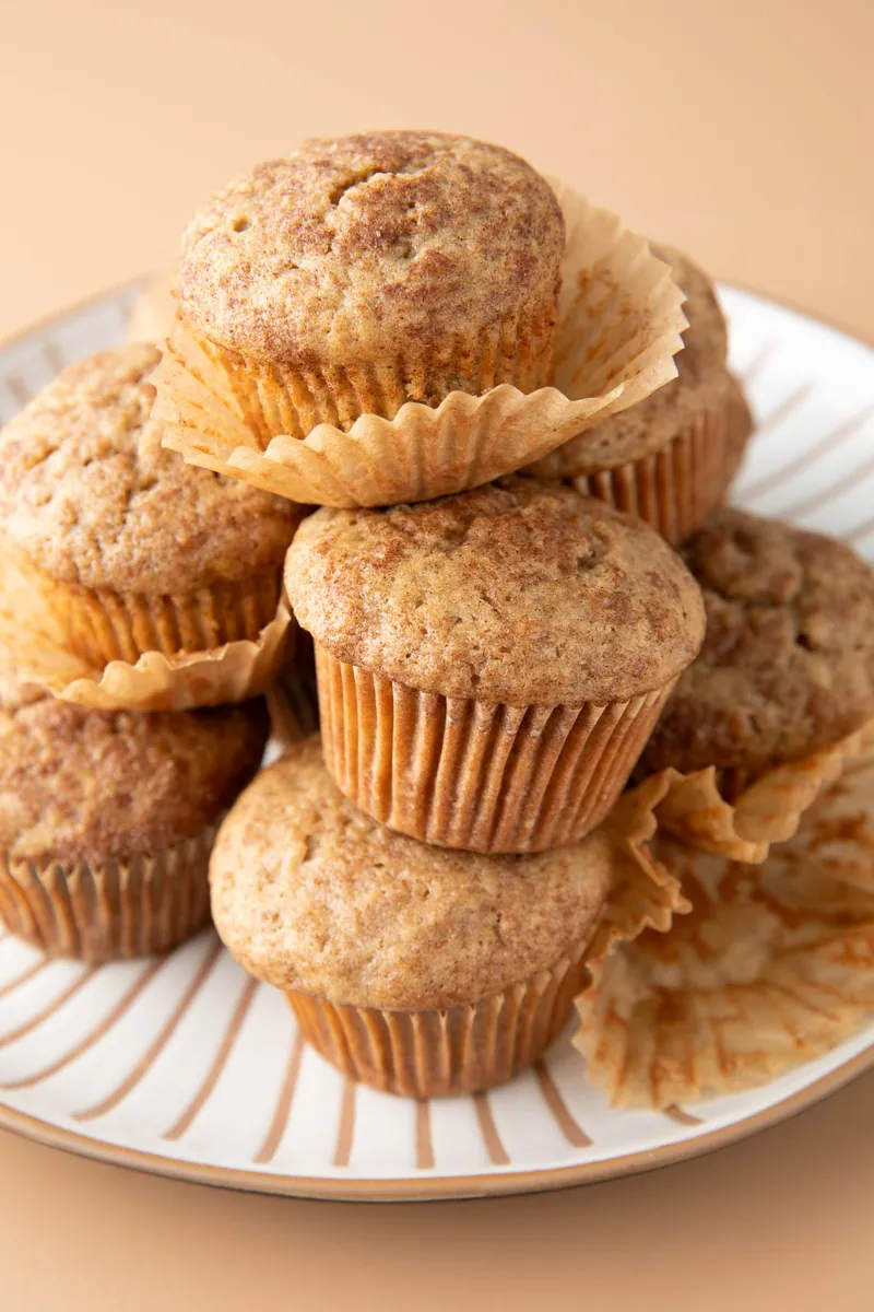 Banana Applesauce Muffins