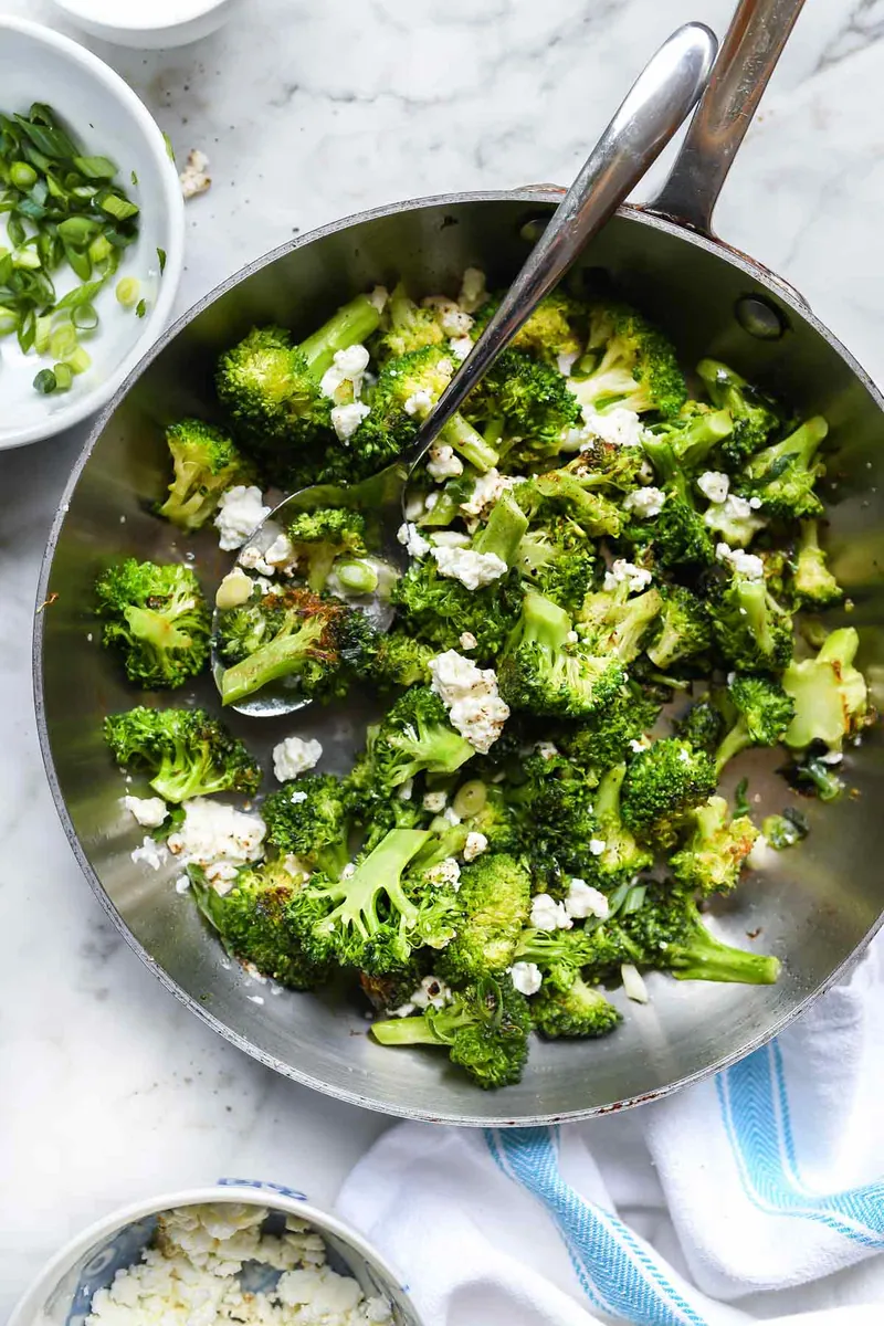 Broccoli with Feta