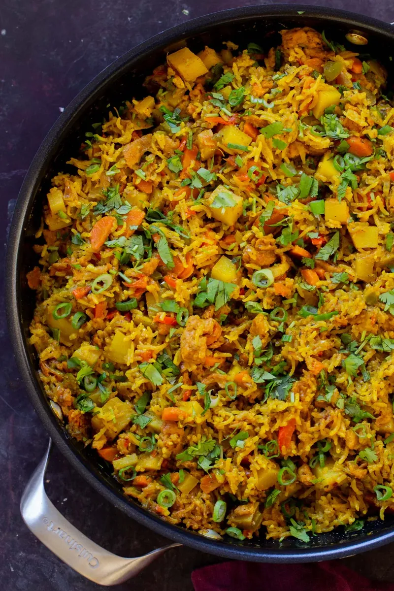 Jamaican Curry Rice