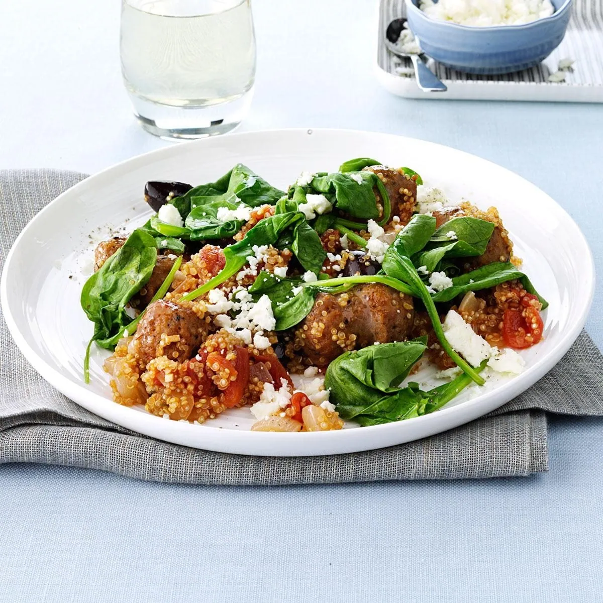 Mediterranean Quinoa Skillet