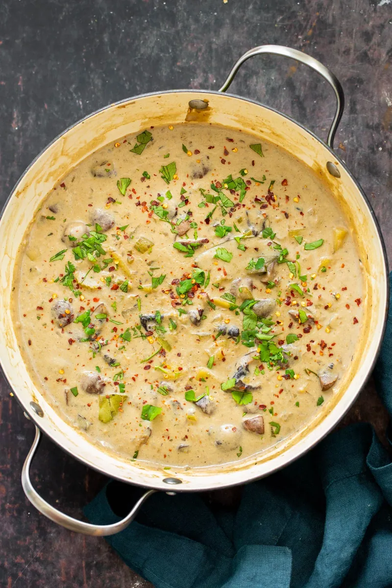 Mushroom Potato Chowder