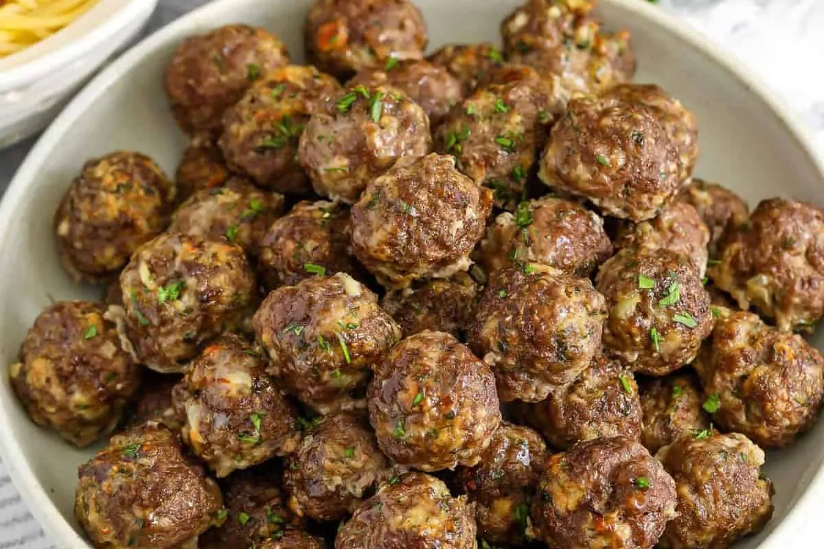 Beef Pork Meatballs