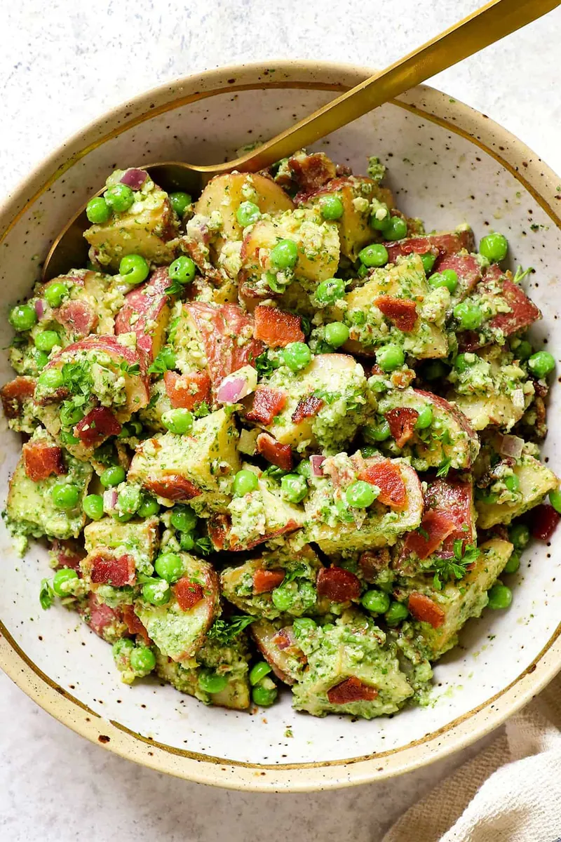 Red Potato Salad with bacon