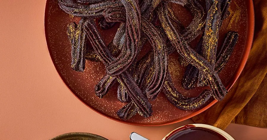 Chocolate Churros with Salted Caramel