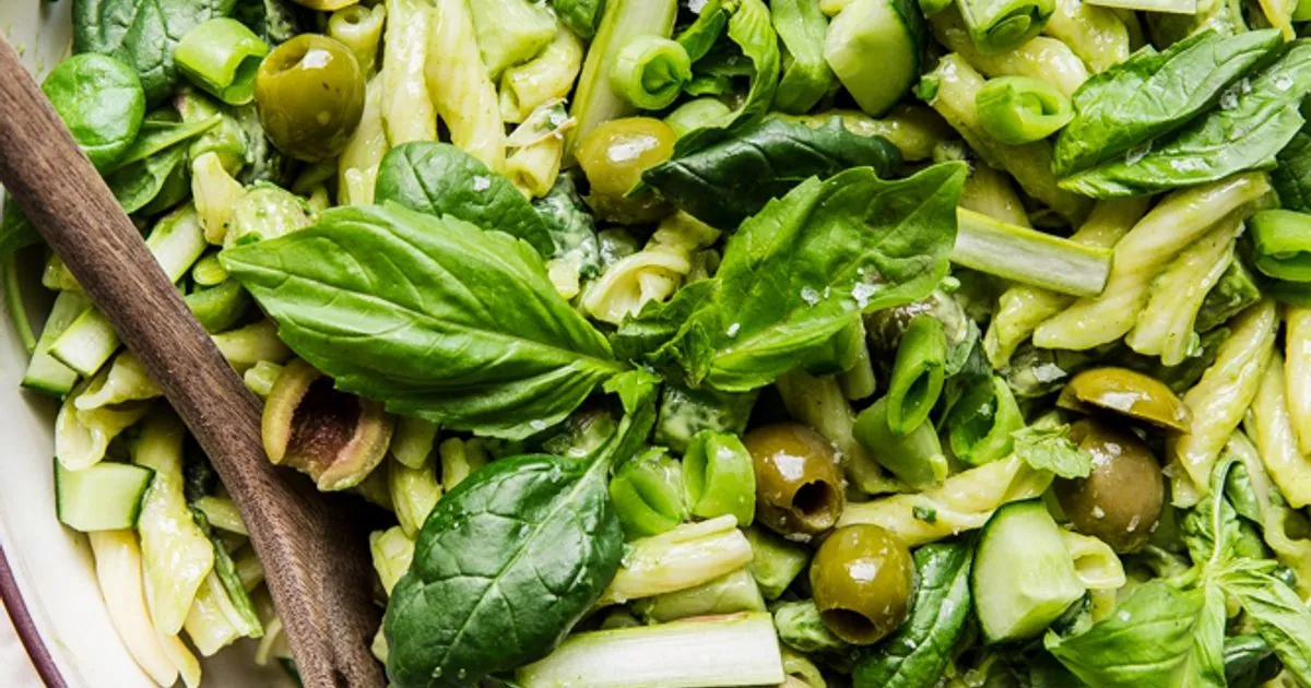 Green Goddess Pasta Salad