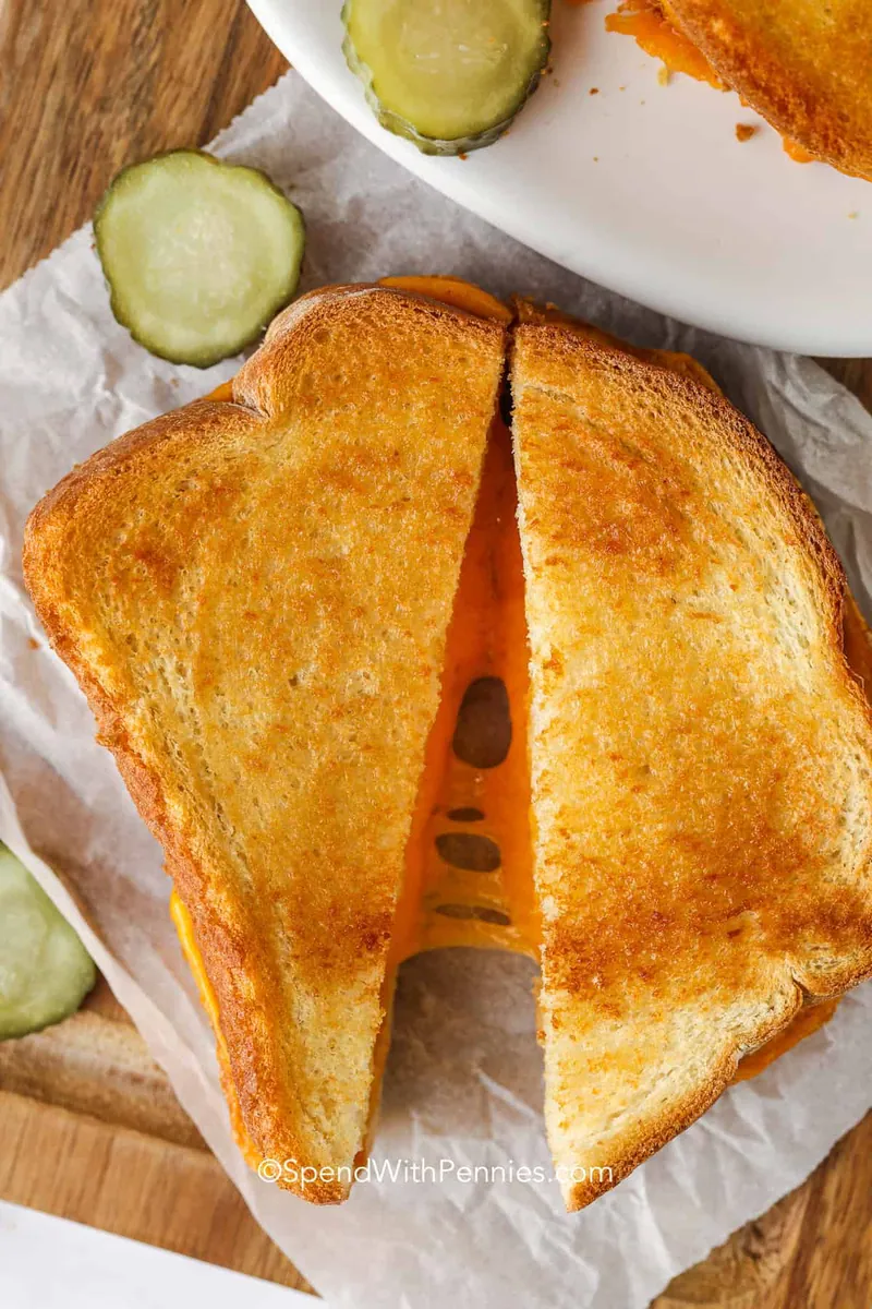 Air Fryer Grilled Cheese