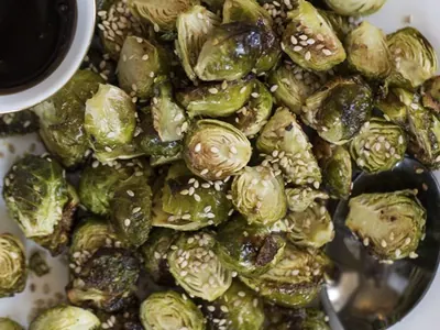 Harissa Brussels Sprouts