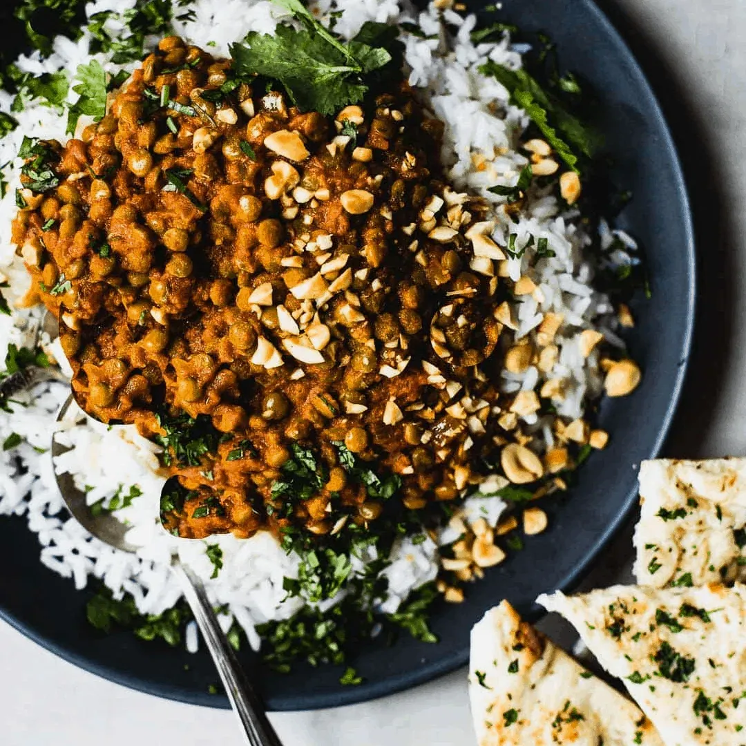 Red Curry Lentils