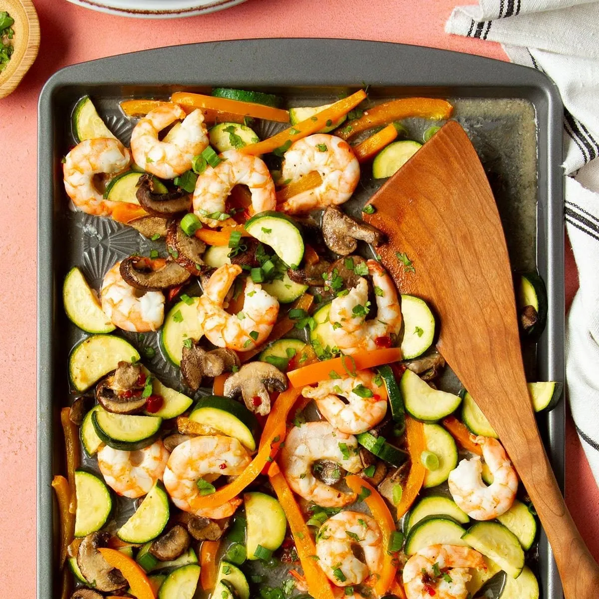 Sweet Chili Shrimp and Vegetables