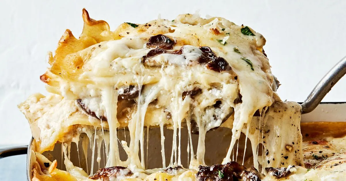 Mushroom Lasagna