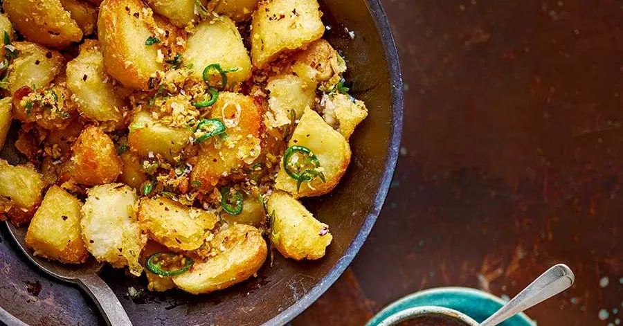 Salt and Pepper Roast Potatoes