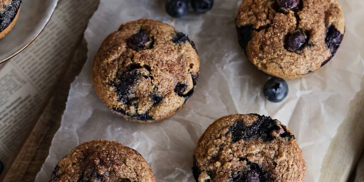 Blueberry Oat Muffins