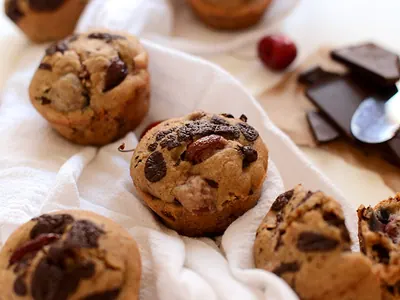 Cherry Chocolate Muffins