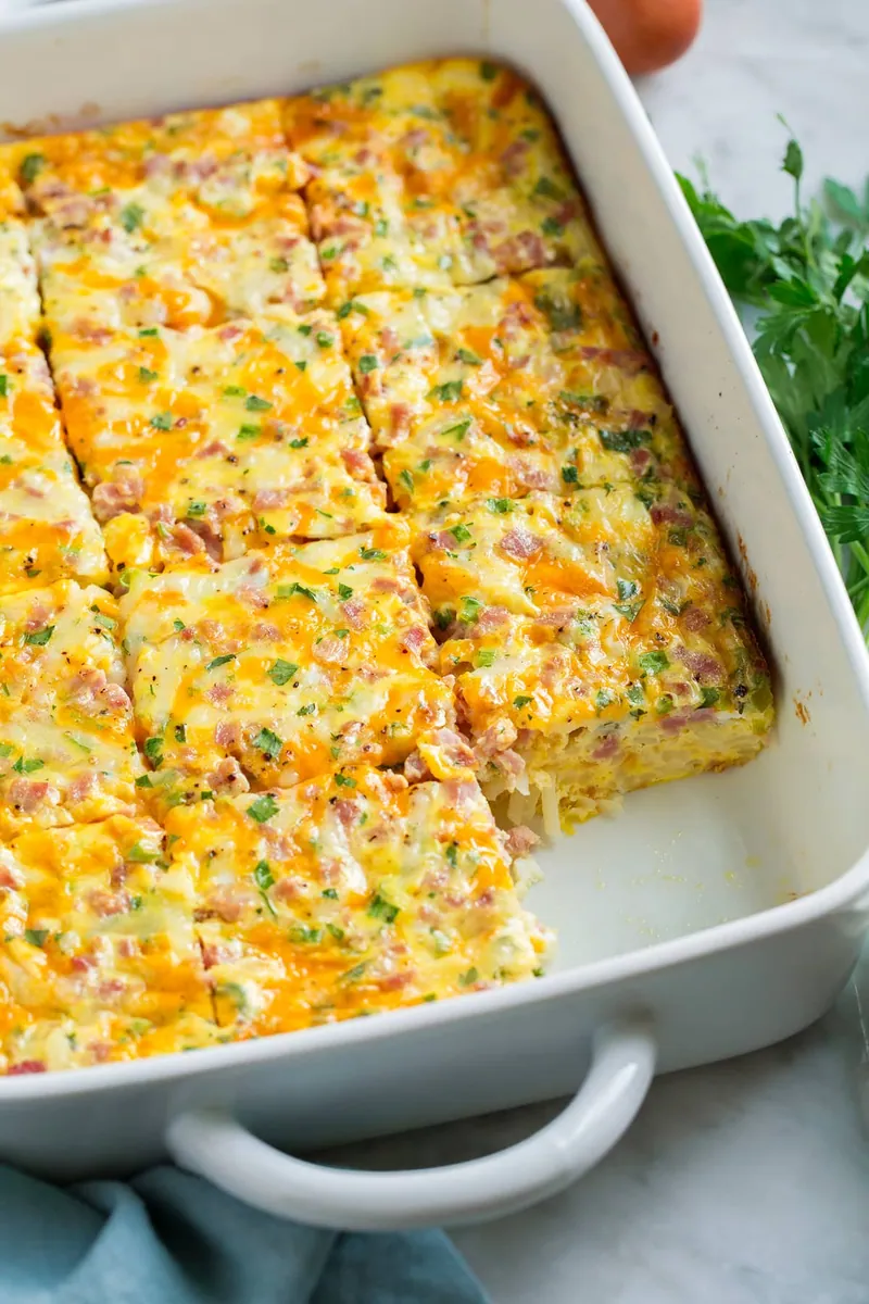 Breakfast Casserole with eggs