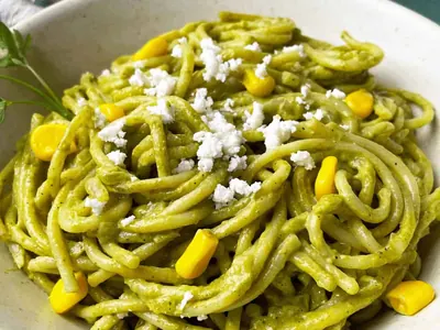 Green Poblano Spaghetti
