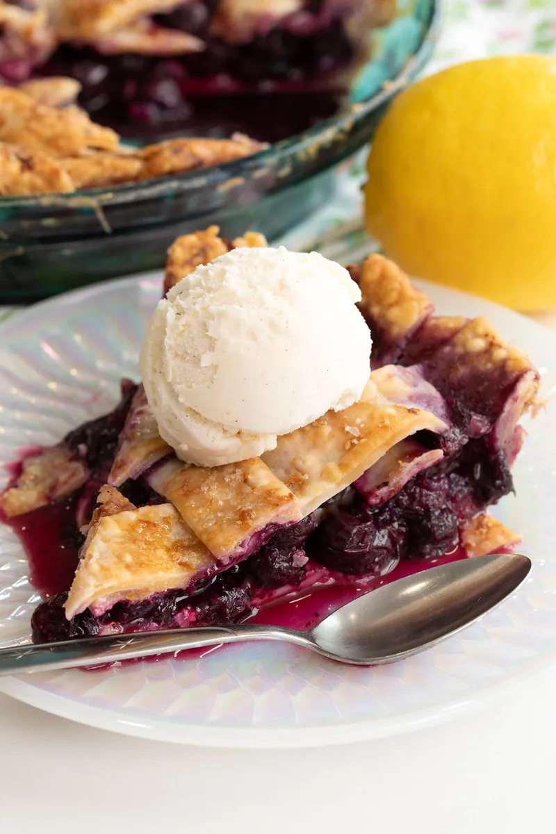 Blueberry Lemon Pie