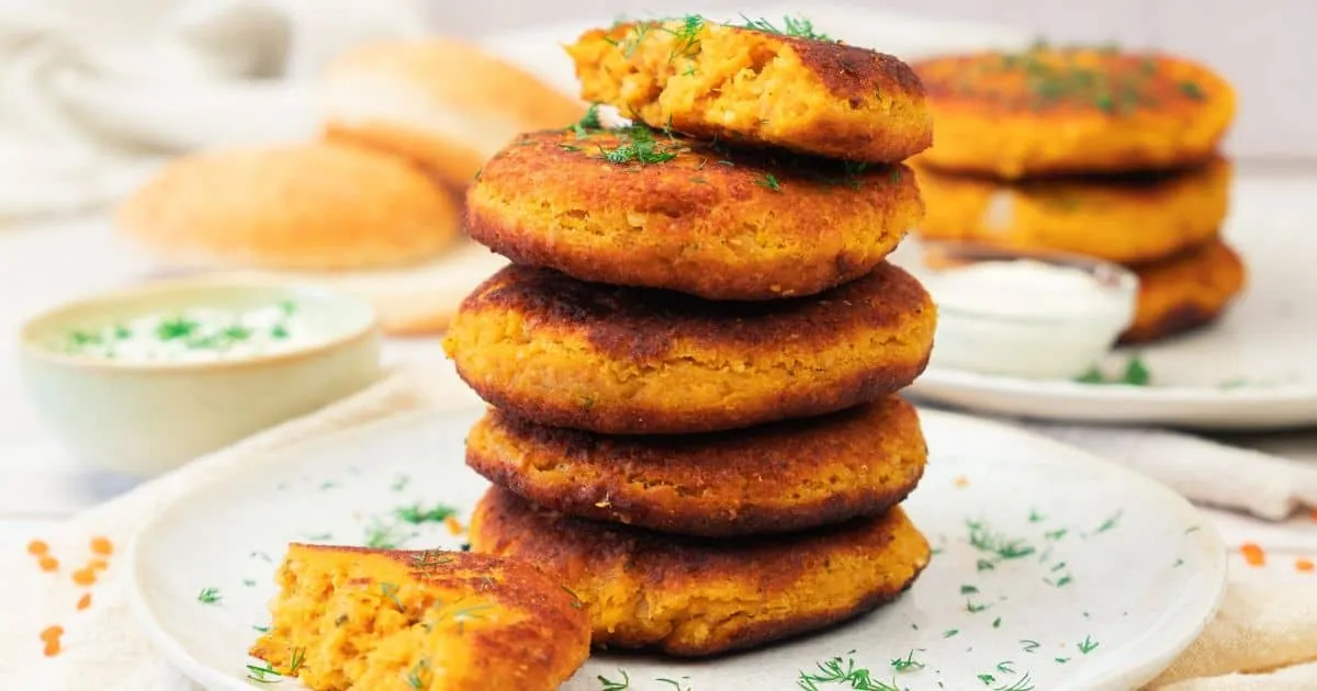 Sweet Potato Lentil Burgers