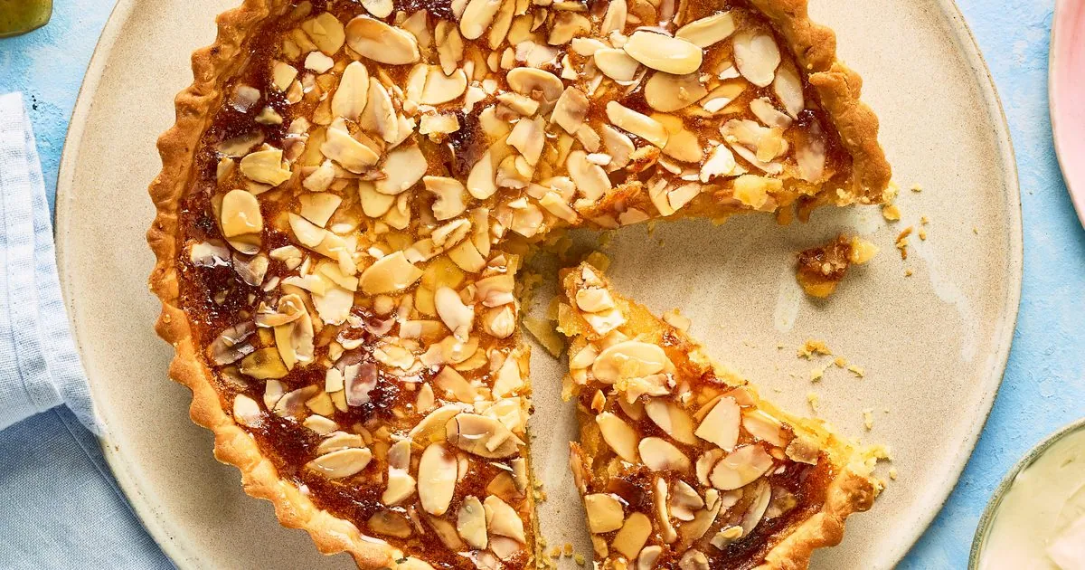 Honey Orange Almond Tart
