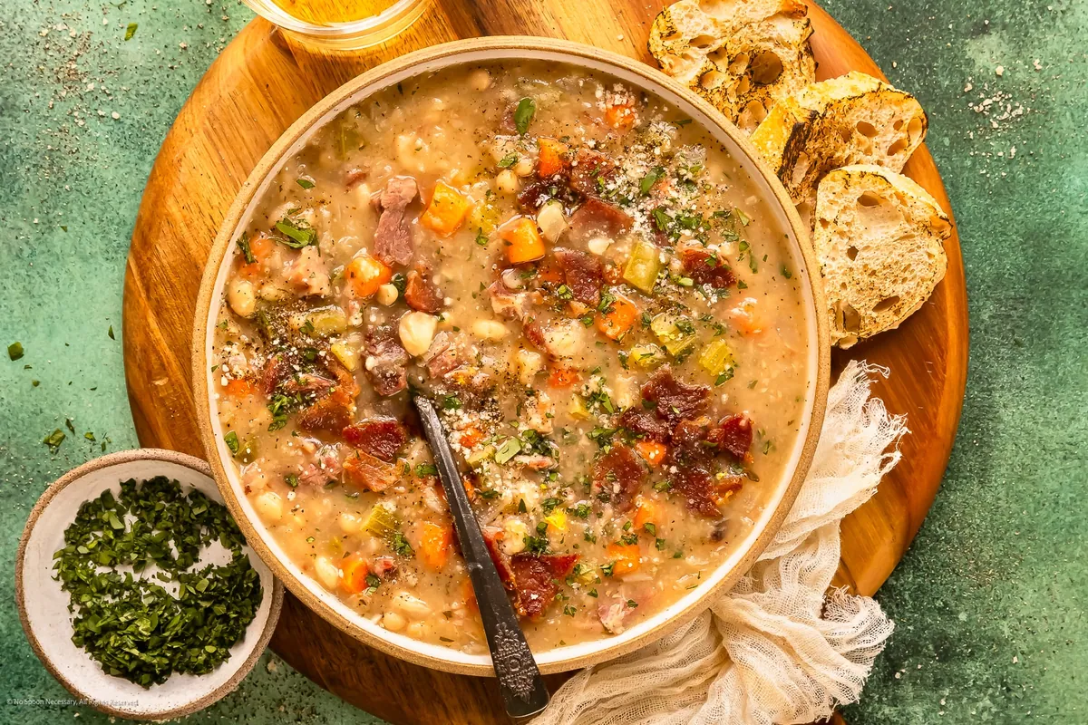 Navy Bean Ham Soup