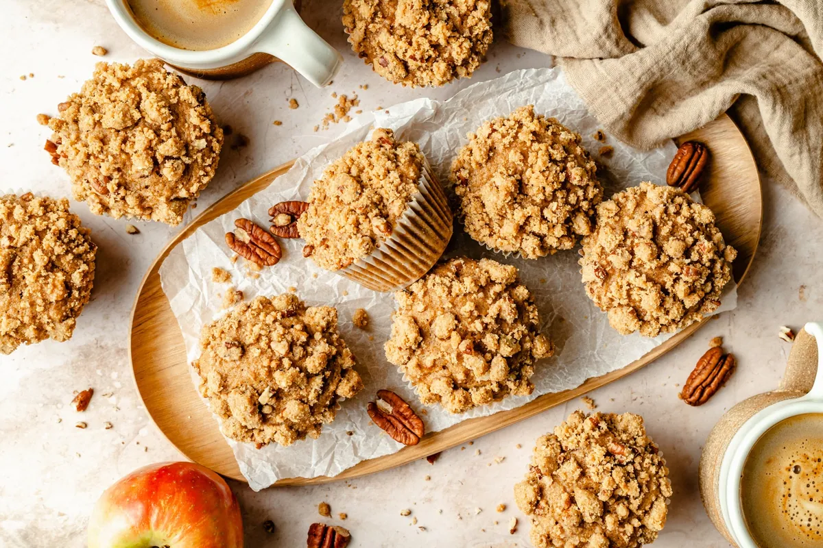 Brown Butter Apple Muffins