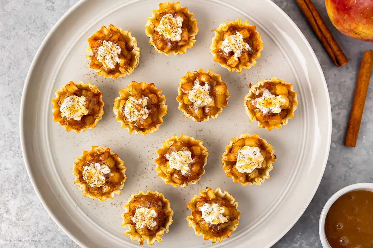 Mini Apple Pie Bites
