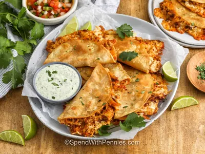 Crispy Chicken Tacos