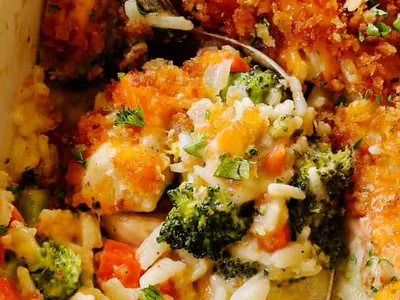 Chicken Broccoli Rice Casserole