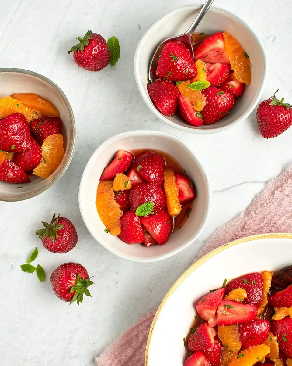 Strawberry Orange Salad