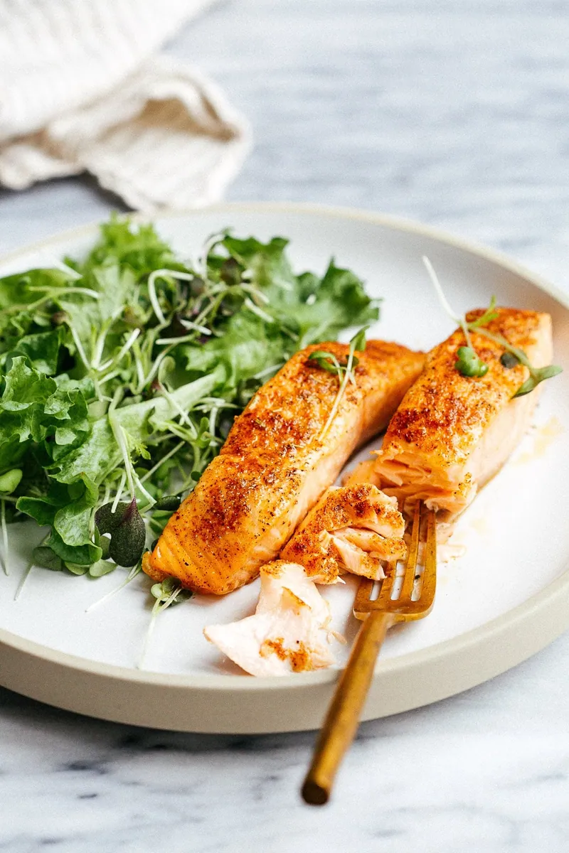 Air Fryer Salmon (4 servings)