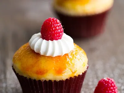 Creme Brûlée Cupcakes
