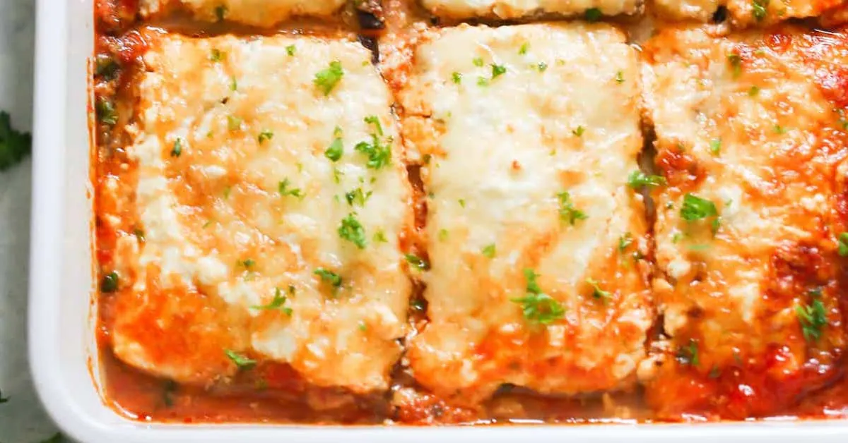 Eggplant Ricotta Lasagna