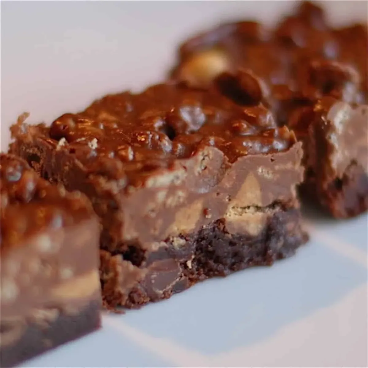 Peanut Butter Cereal Brownies