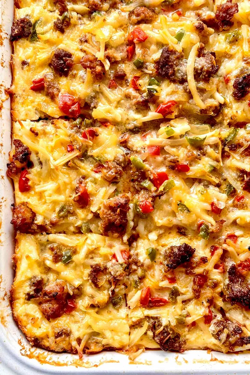 Sausage Hash Brown Casserole