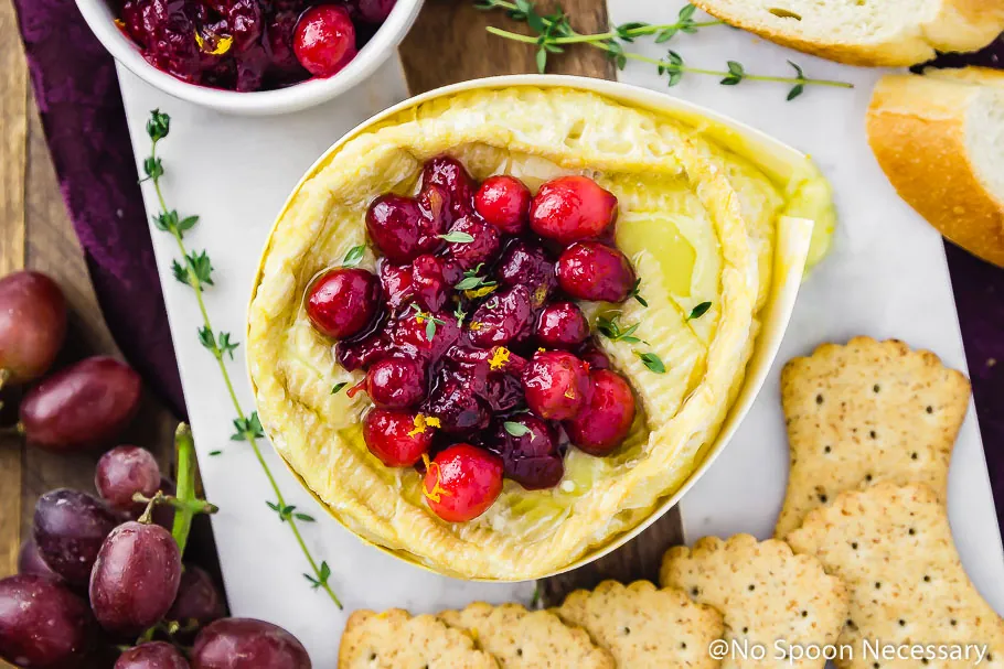 Baked Camembert with Cranberries