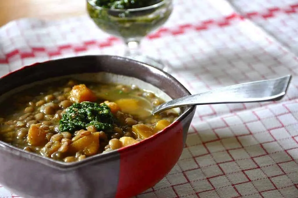 Lentil Squash Soup
