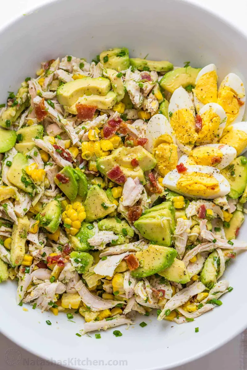Avocado Chicken Salad with bacon