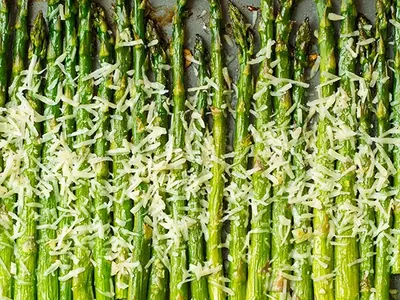 Roasted Parmesan Asparagus