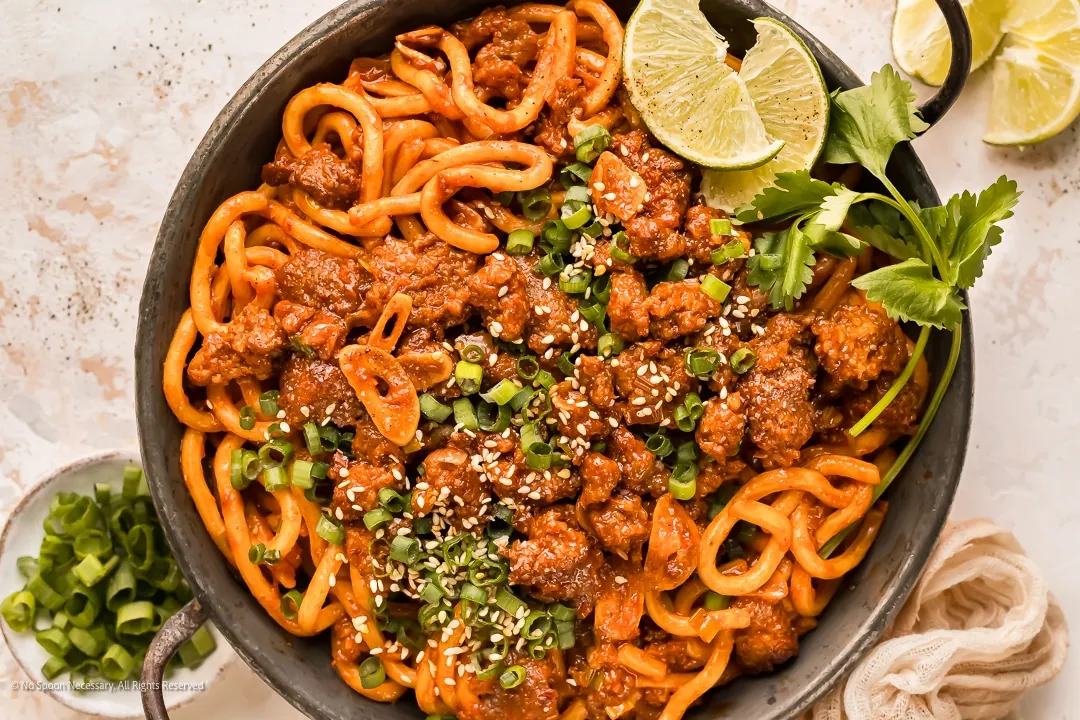 Pork Noodle Stir-Fry
