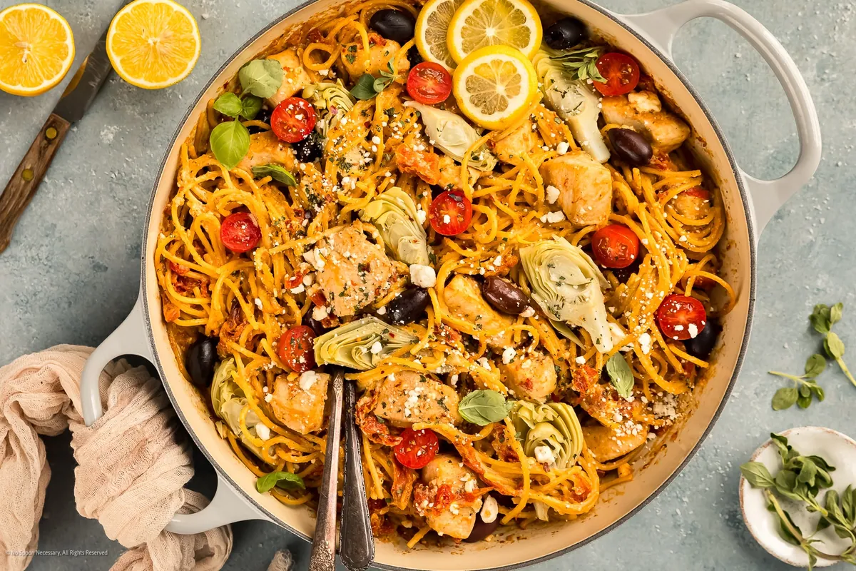Mediterranean Chicken Pasta
