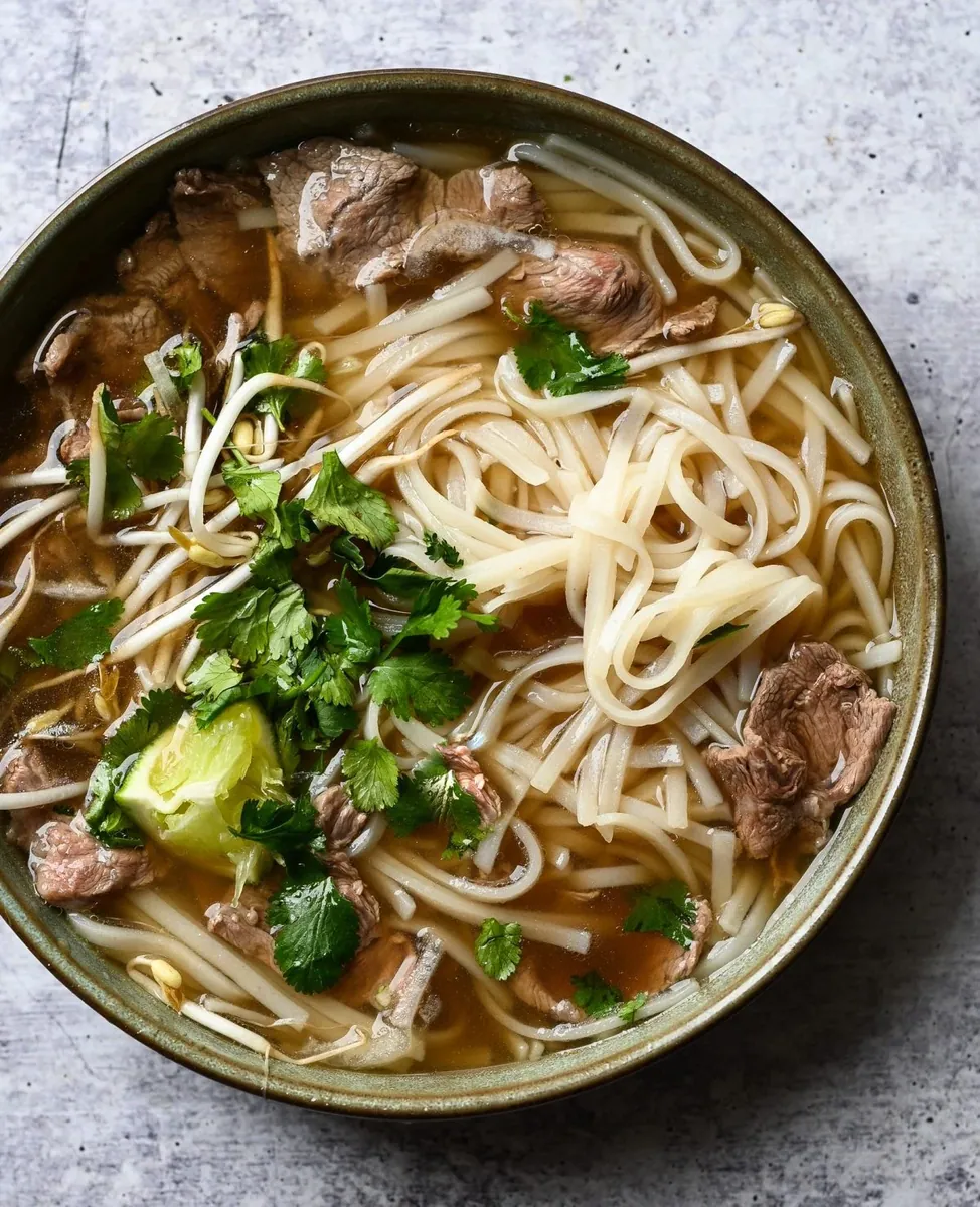 Quick Beef Pho