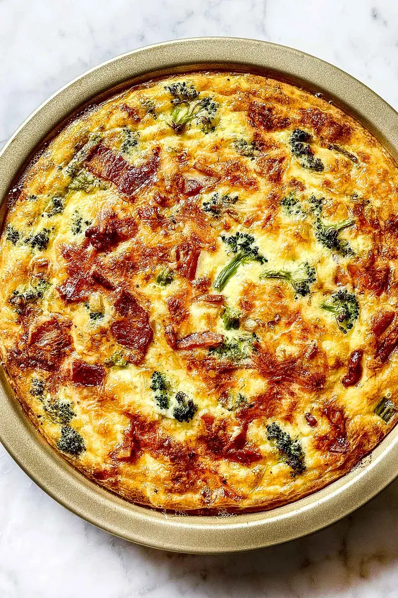 Crustless Quiche