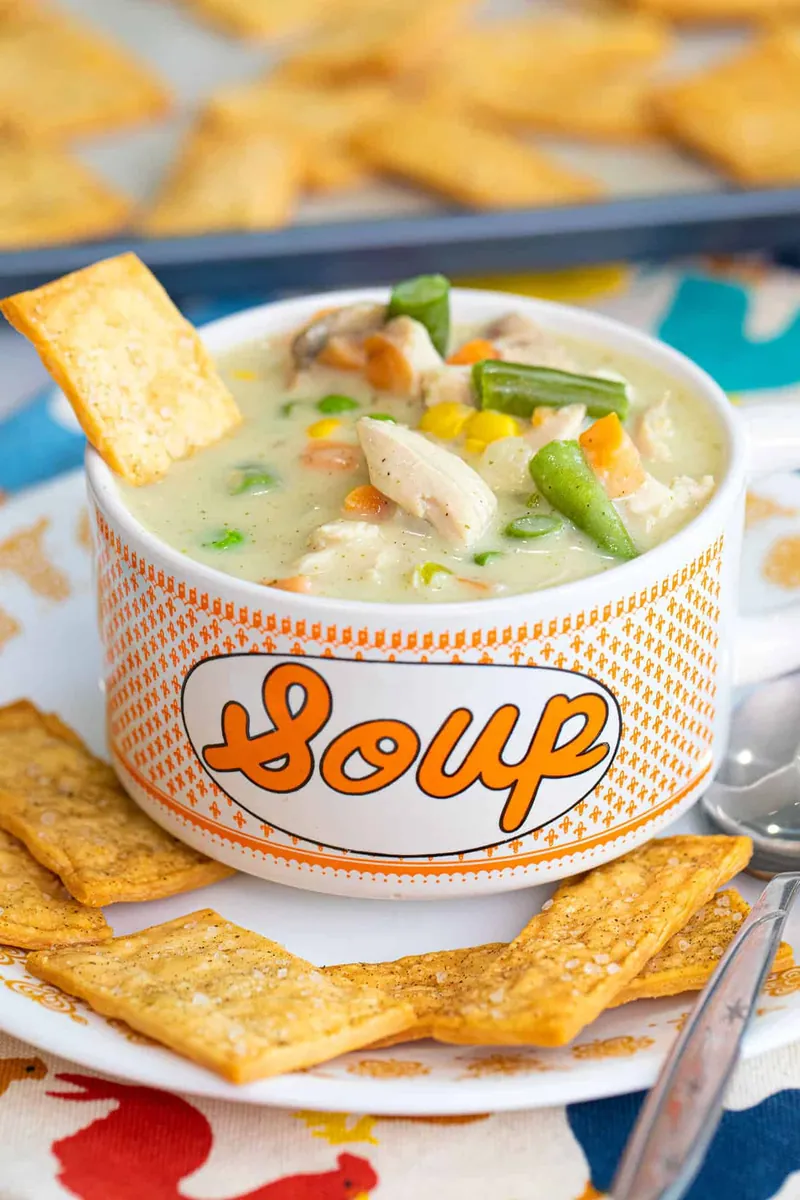 Chicken Pot Pie Soup