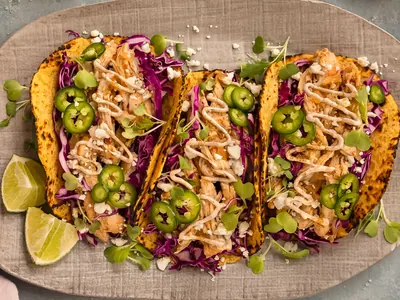 Baja Chicken Tacos