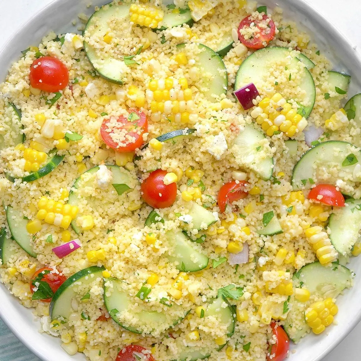 Couscous Corn Salad
