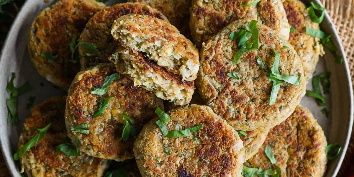 Dill Chickpea Falafels