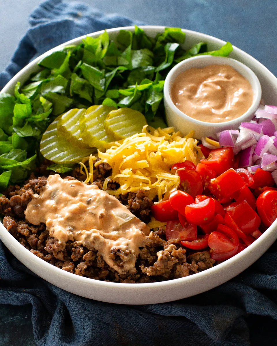 Burger Salad Bowls